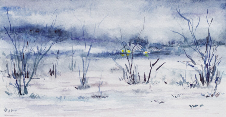 Misty Winter Twilight